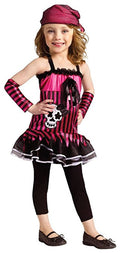ROCKIN SKULL PIRATE TODDLER COSTUME SIZE 3T-4T