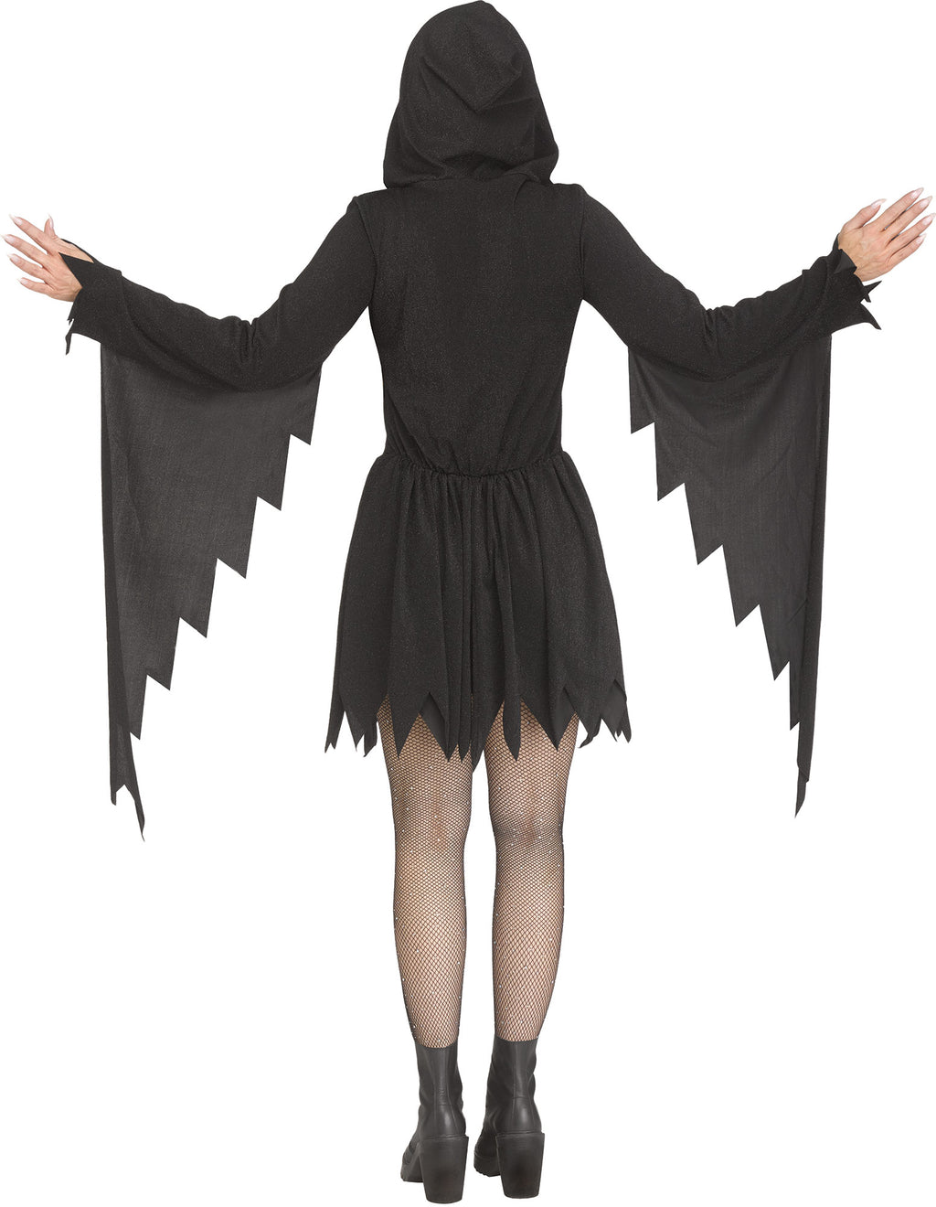 Black Glitter Ghost Face® - Adult