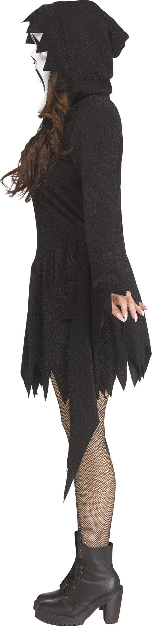 Black Glitter Ghost Face® - Adult