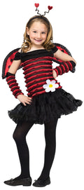 LITTLE LADY BUG GIRLS SIZE LARGE COSTUME 12-14