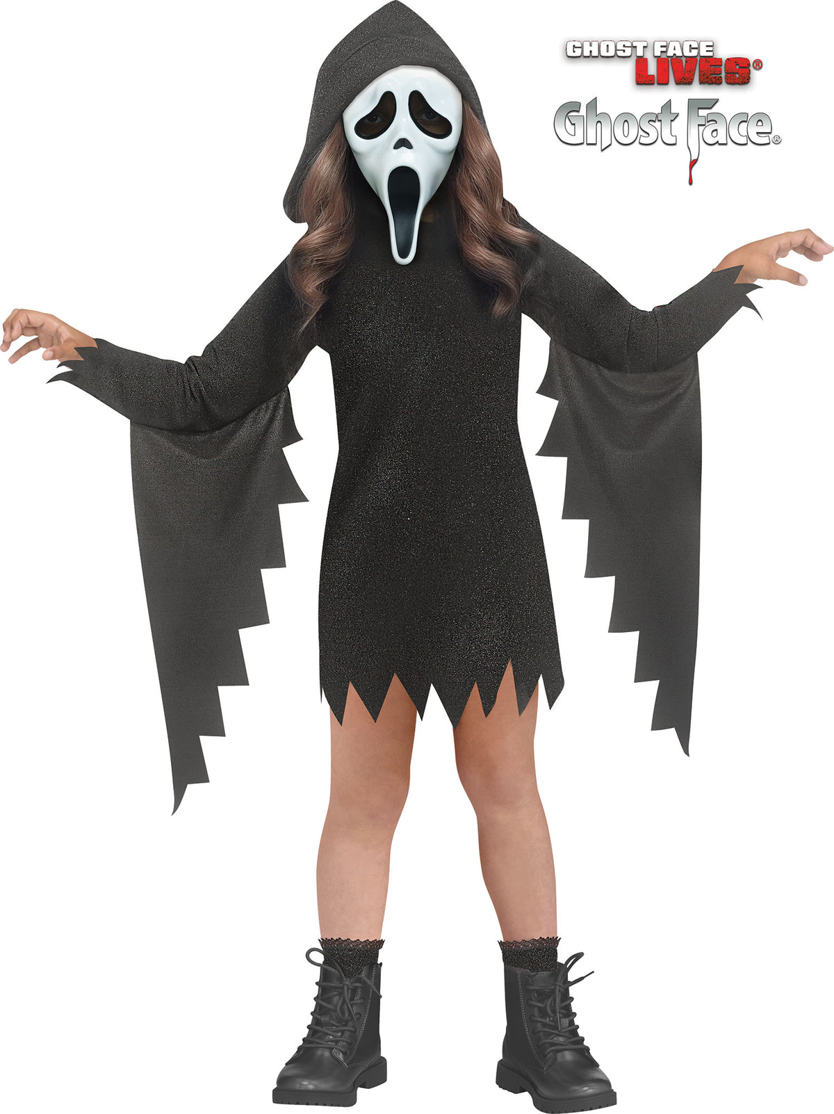 Glitter Bling Ghost Face® - Toddler (XL)