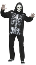 EZ Skeleton Shirt & Mask - Adult