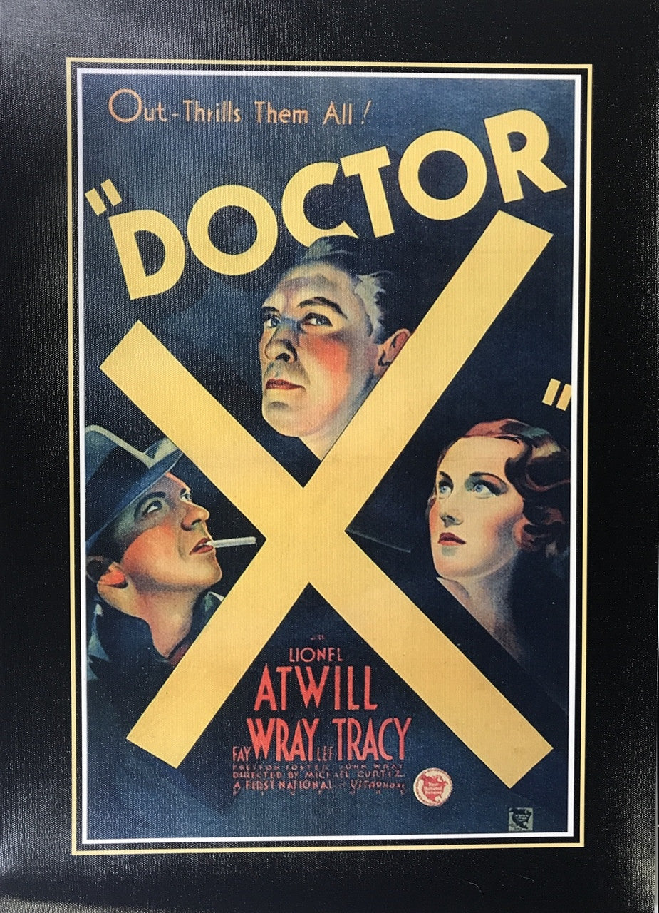 DOCTOR X CANVAS PRINT 15X22