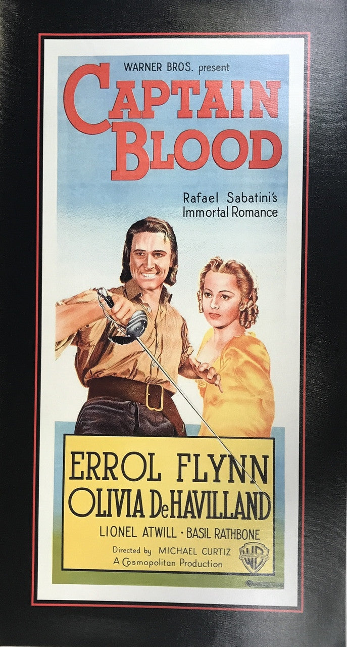 CAPTAIN BLOOD CANVAS PRINT 15X28