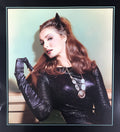 CAT WOMAN CANVAS PRINT 20X22