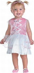 TINY TREATS TWIRLING BALLERINA TODDLER COSTUME SIZE 12-18 MONTHS