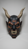 Sinister Latex Demon Mask