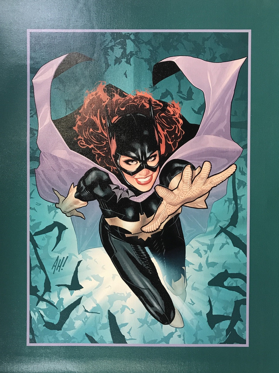 Batgirl canvas print 16x22