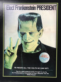Elect Frankenstein President canvas print 17"x22"