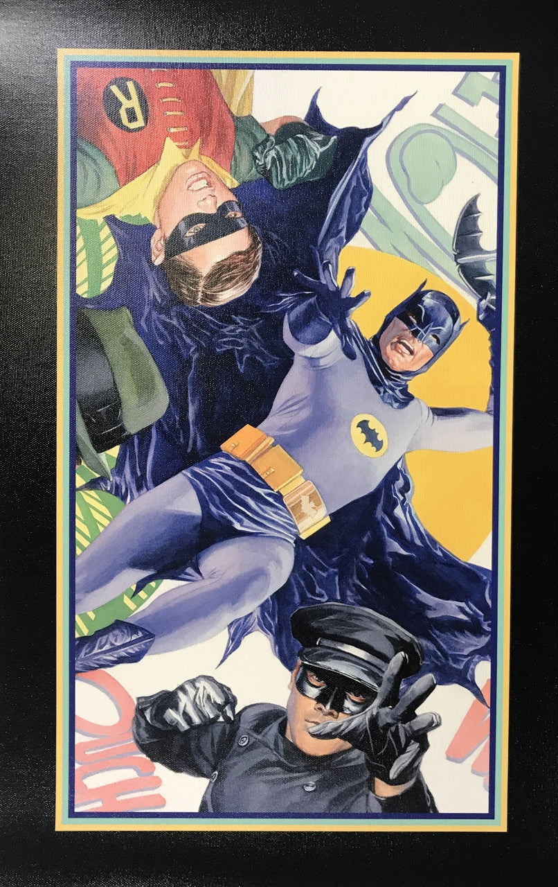 BADMAN AND RONBIN CANVAS PRINT 14x22