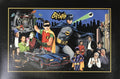 BATMAN AND THE GANGS CANVAS PRINT 16X22