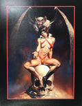 Vampirella canvas print 17x22