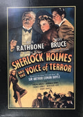 SHERLOCK HOLMES CANVAS PRINT 16X22