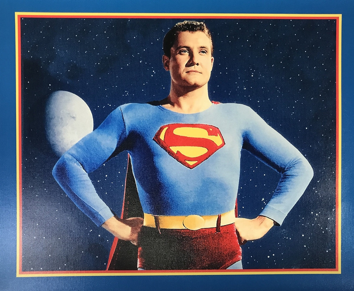 SUPERMAN CANVAS PRINT  18X22