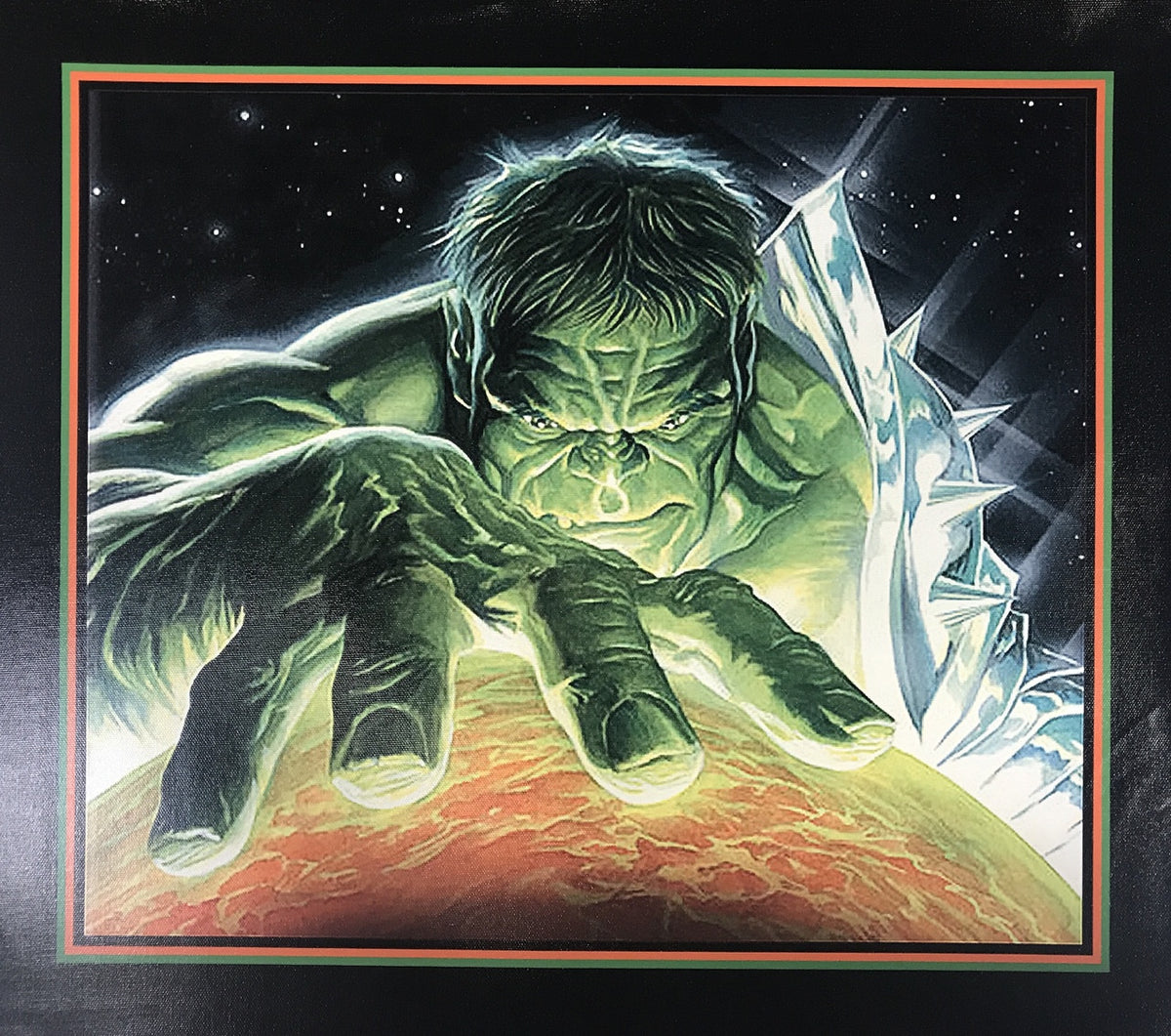 THE HULK CANVAS PRINT  19X22