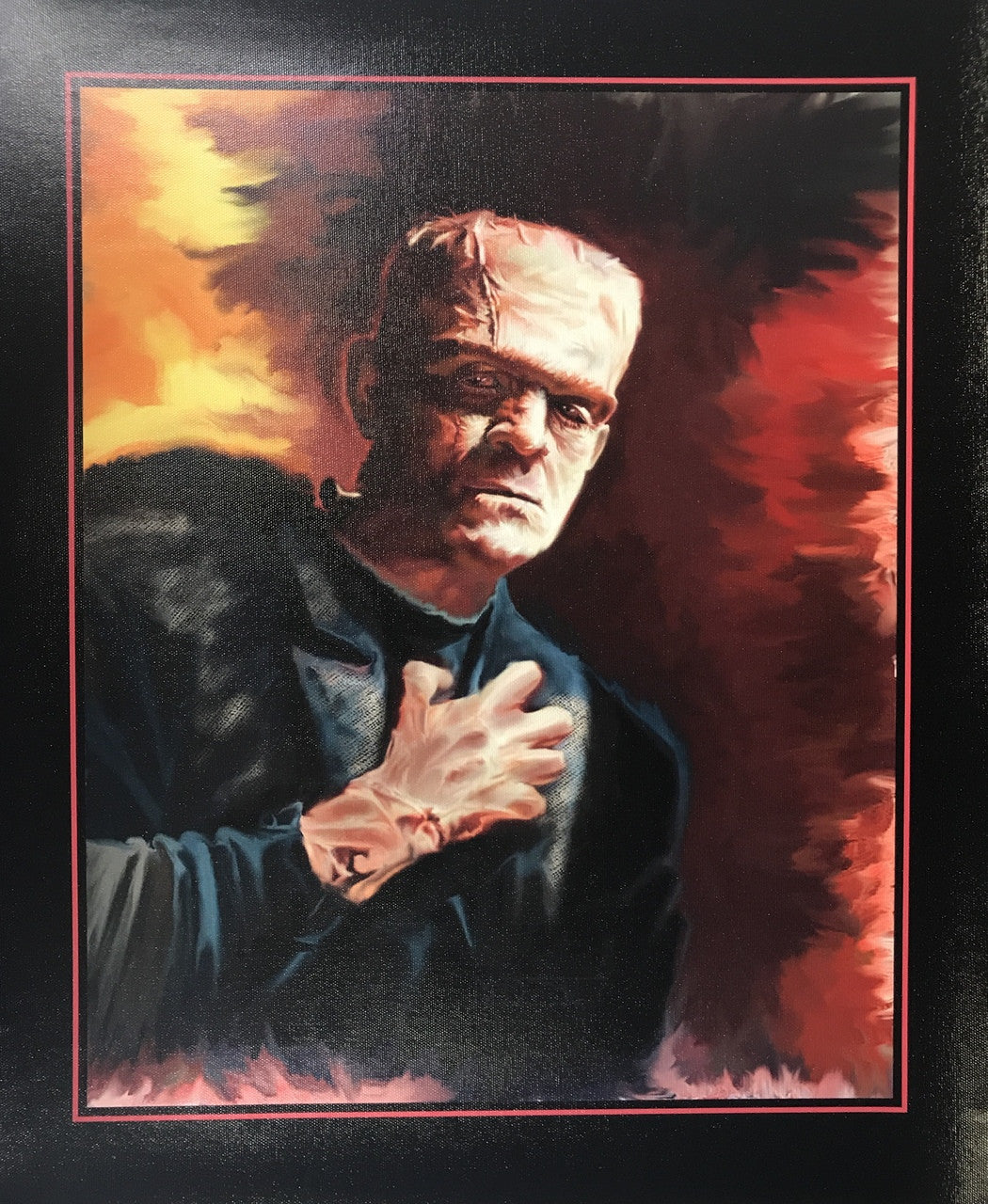 FRANKENSTEIN CANVAS PRINT 18X22