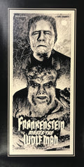 FRANKENSTEIN CANVAS PRINT 15X28
