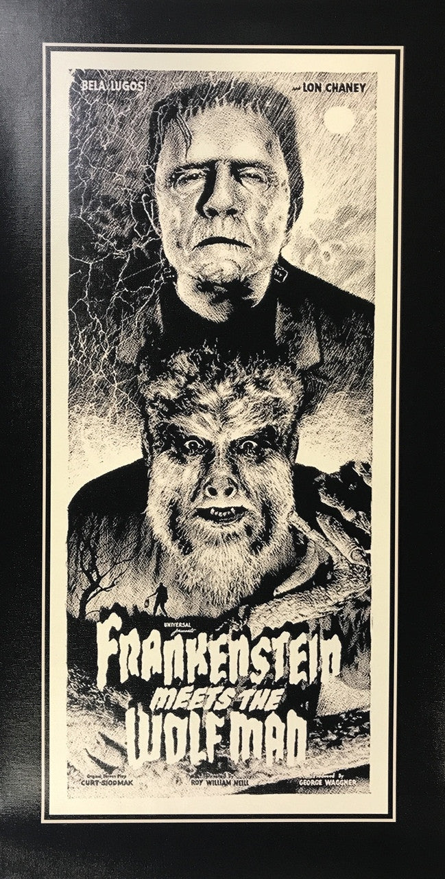FRANKENSTEIN CANVAS PRINT 15X28