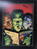 FRANKENSTEIN CANVAS PRINT 16X22