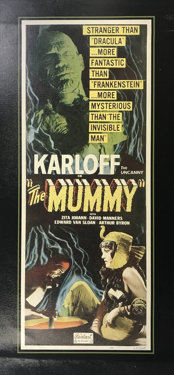 THE MUMMY CANVAS PRINT 13X28