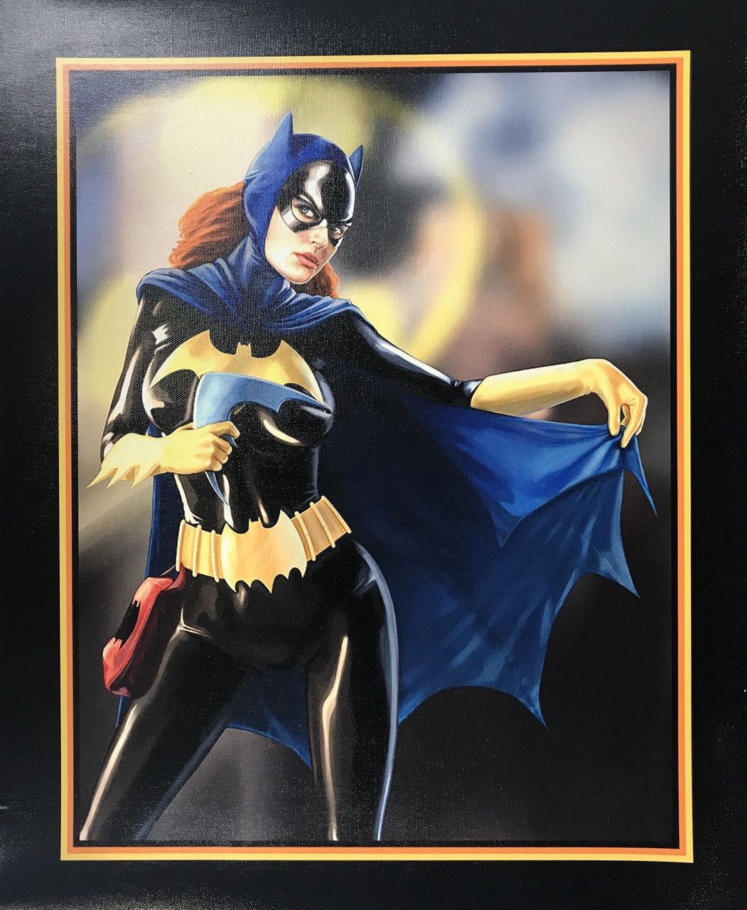 BATGIRL CANVAS PRINT 17X22