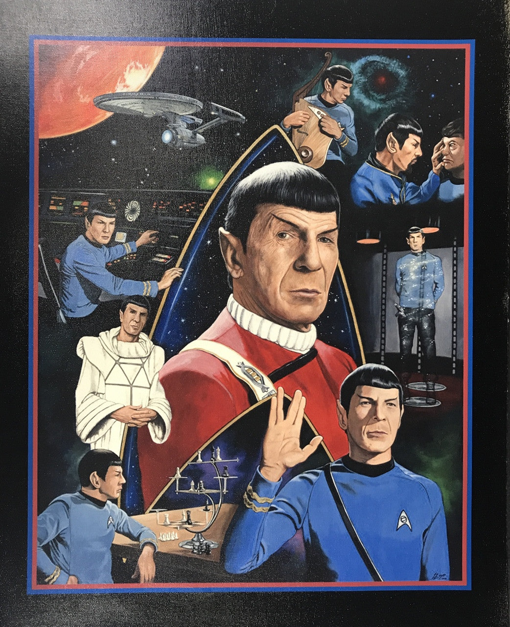 SPOCK CANVAS PRINT