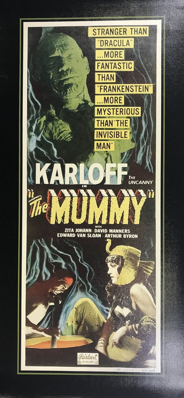 THE MUMMY CANVAS PRINT 13X22