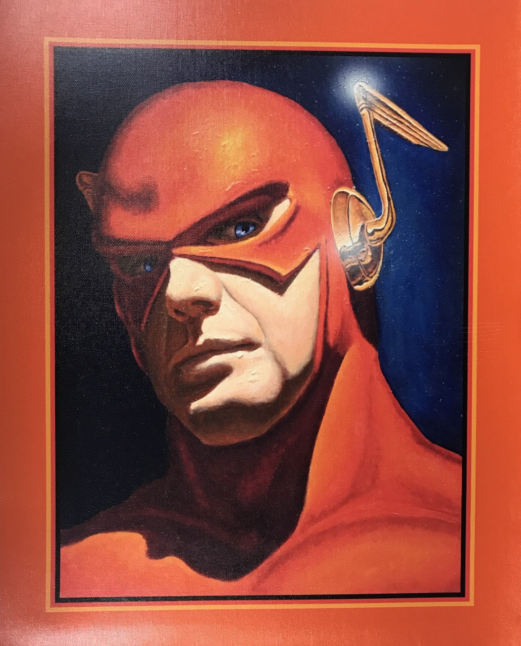 THE FLASH CANVAS PRINT 17X22