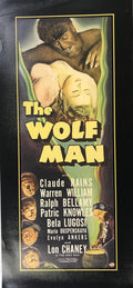 THE WOLF MAN CANVAS PRINT 13X28