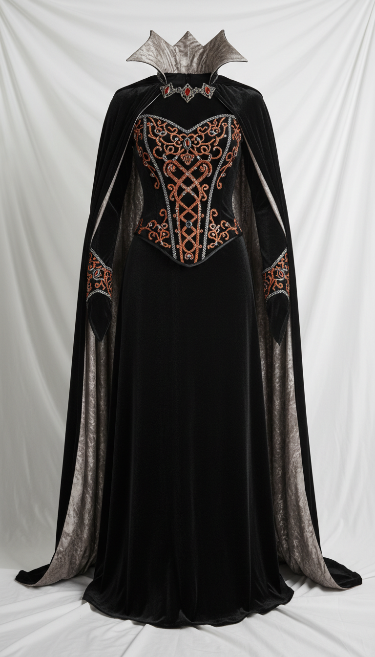 Vampire Queen Velvet Costume