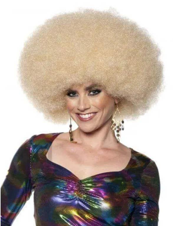 Jumbo Afro Wig Blonde