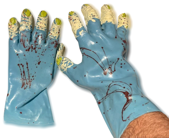 Zombie Molded Gloves