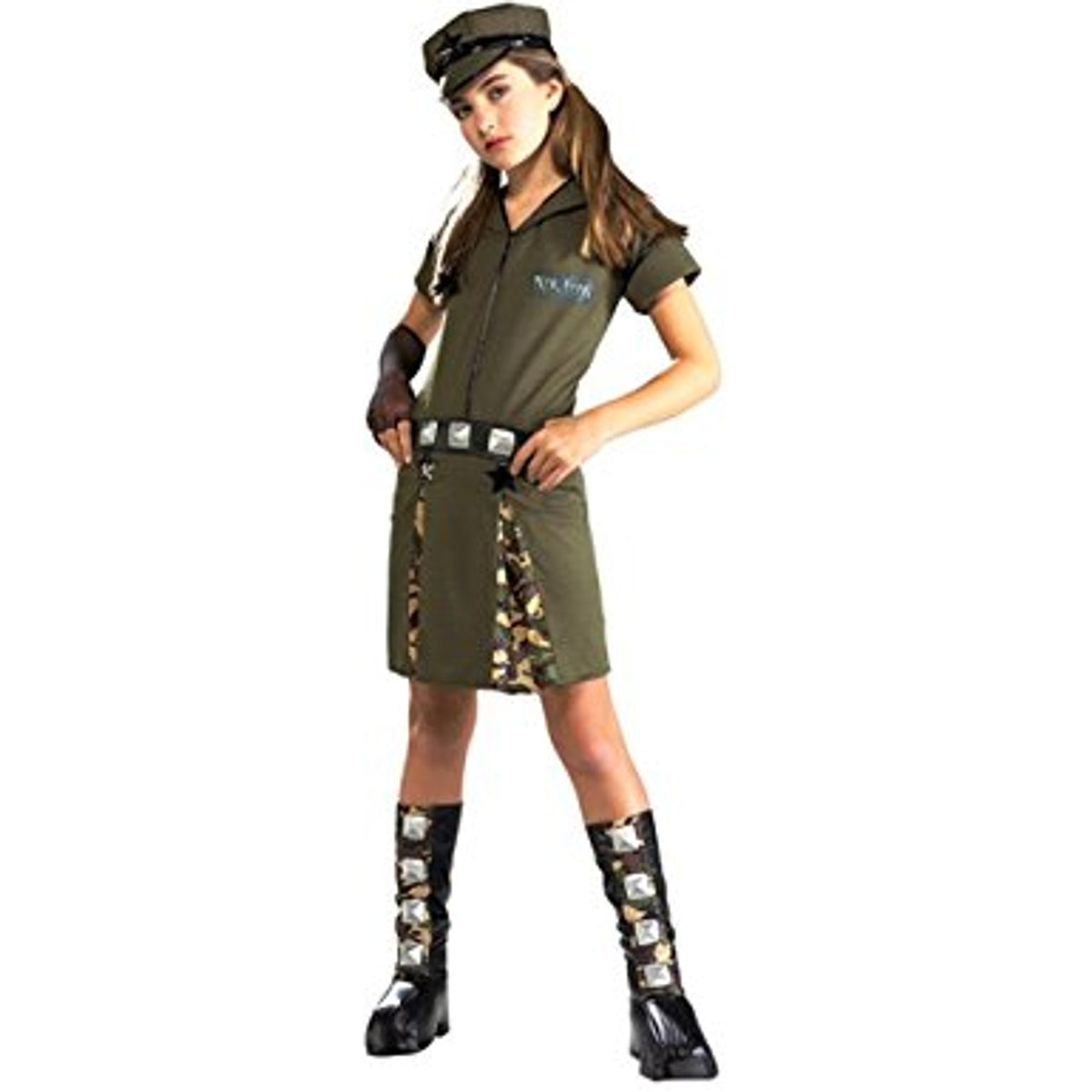 MJR FLIRT TWEEN MEDIUM ARMY MILITARY 2-4 COSTUME
