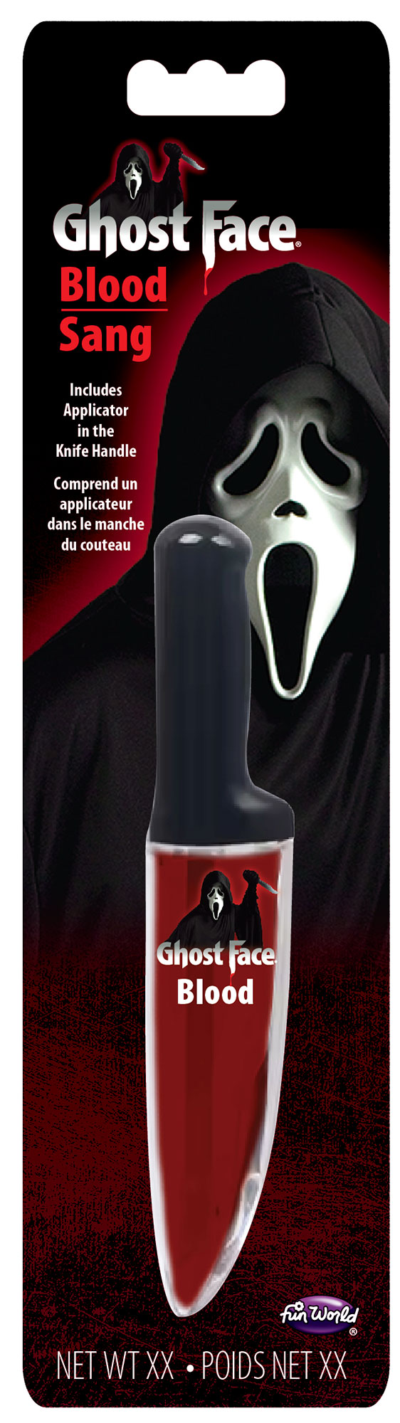 Ghost Face Knife w/Blood