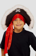 CHILD PIRATE HAT WHITE