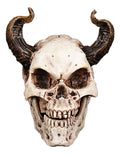 Vinyl Devil Horn Skull