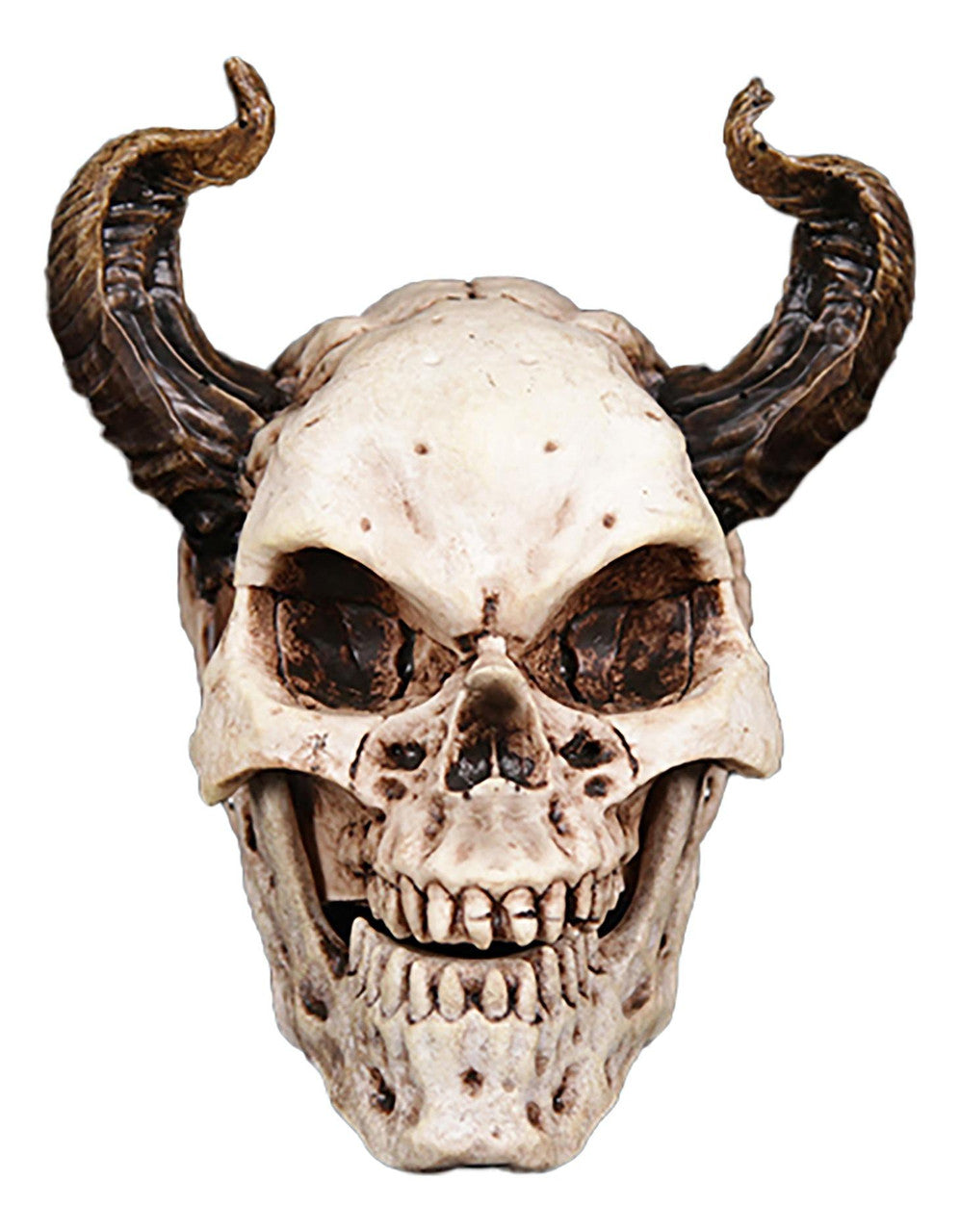 Vinyl Devil Horn Skull