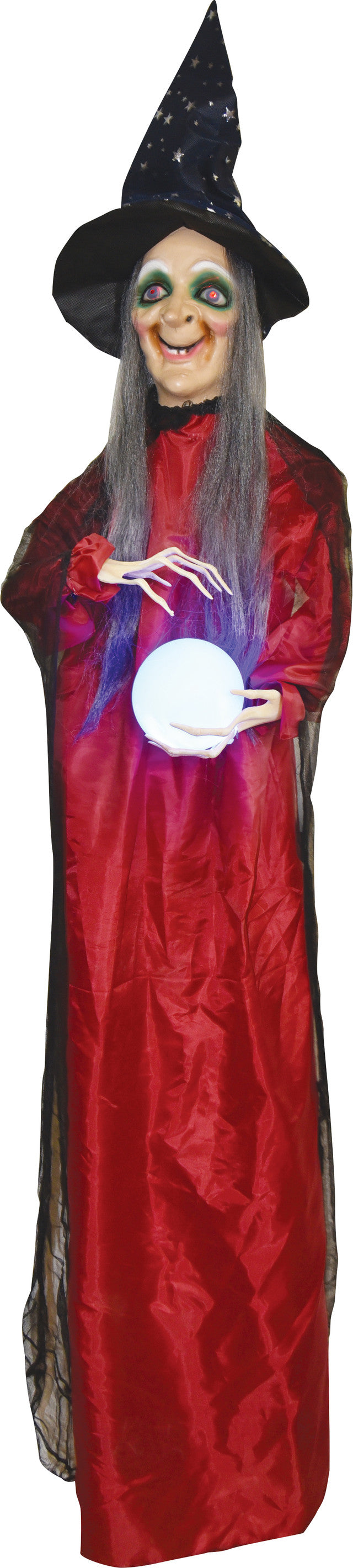 Hanging Witch w/Crystal Ball