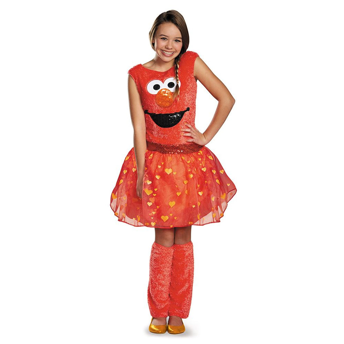 ELMO DRESS TWEEN (LARGE 10-12)