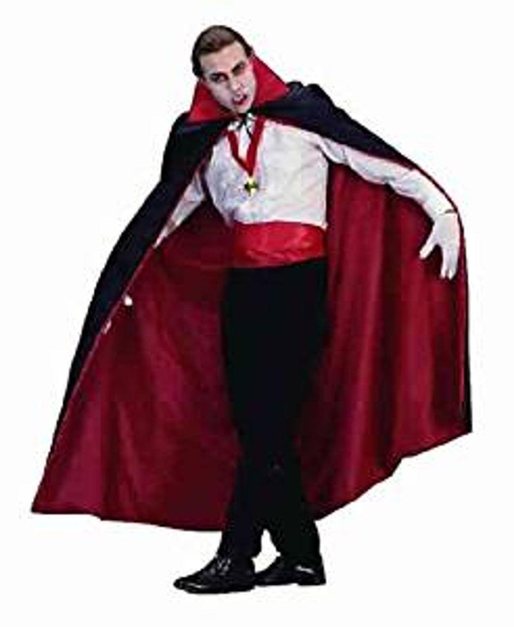 ADULT REVERSIBLE POLYESTER  CAPE ONE SIZE
