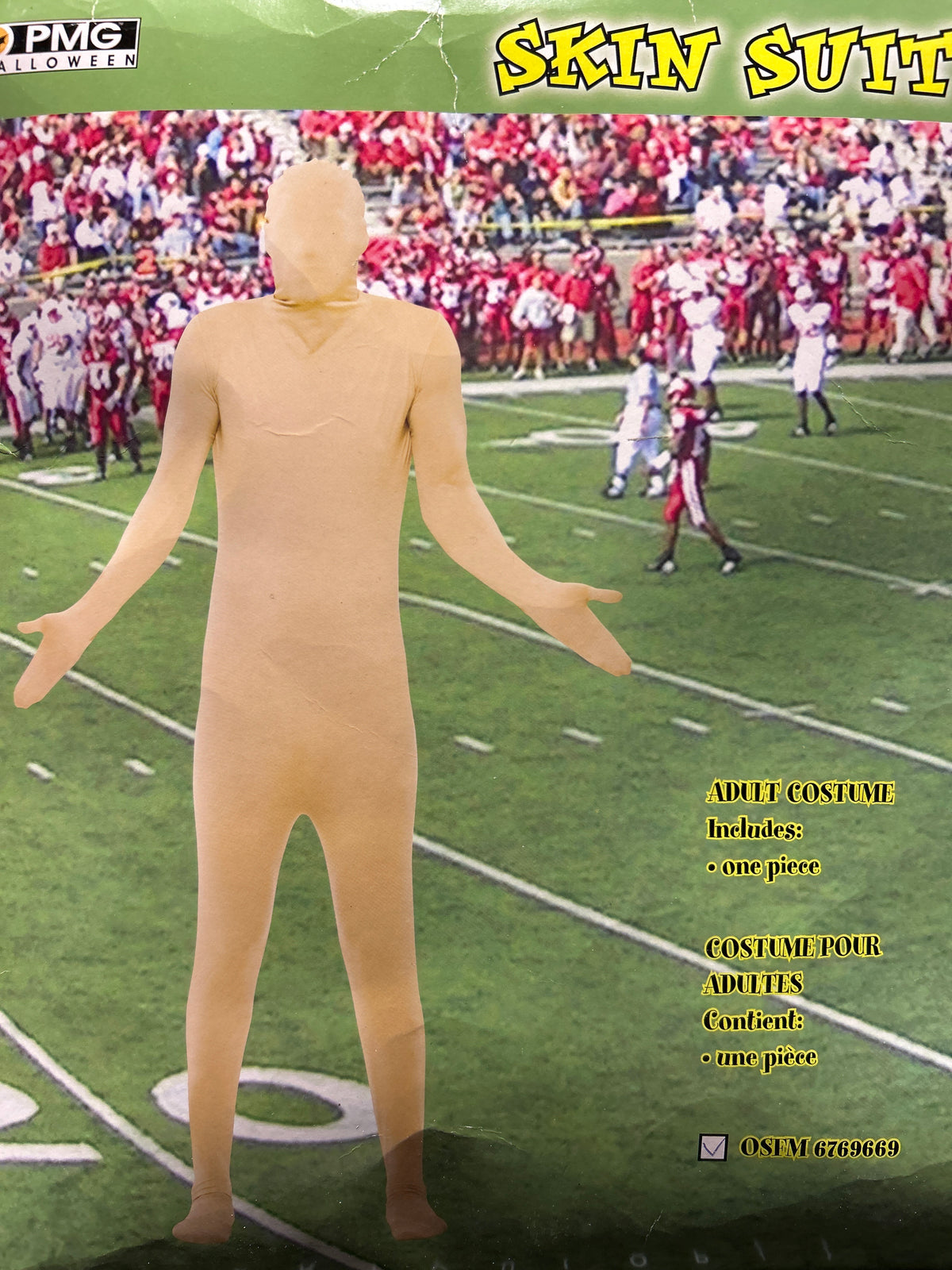Skin suit costume
