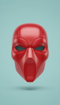 Electric red phantom mask