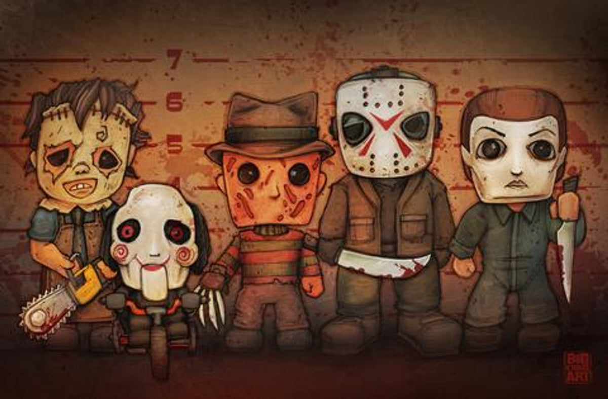 KILLER LINE UP 14X20 POSTER