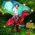72ft Inflatable Costume for Adults and Children, Halloween Costumes Men Women Dinosaur Rider, Blow Up Costume for Unisex Godzilla Toy