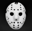 Plain White Hockey Mask