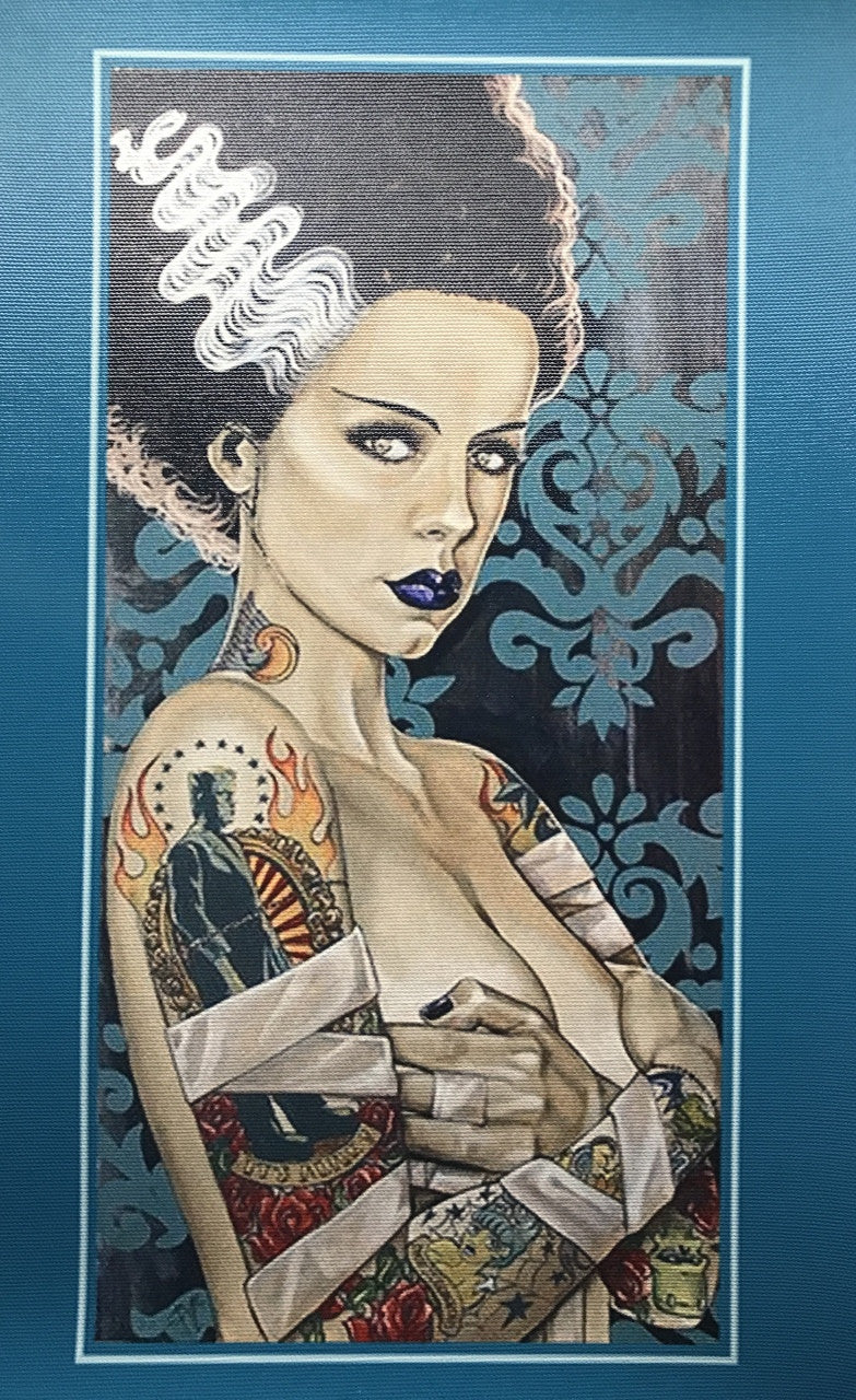 BRIDE OF FRANKENSTEIN CANVAS PRINT MEDIUM