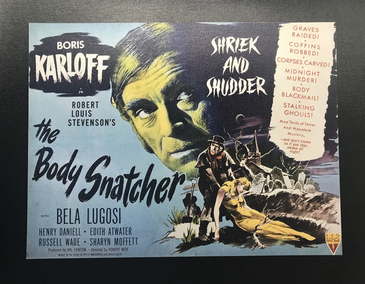 THE BODY SNATCHER CANVAS PRINT MEDIUM