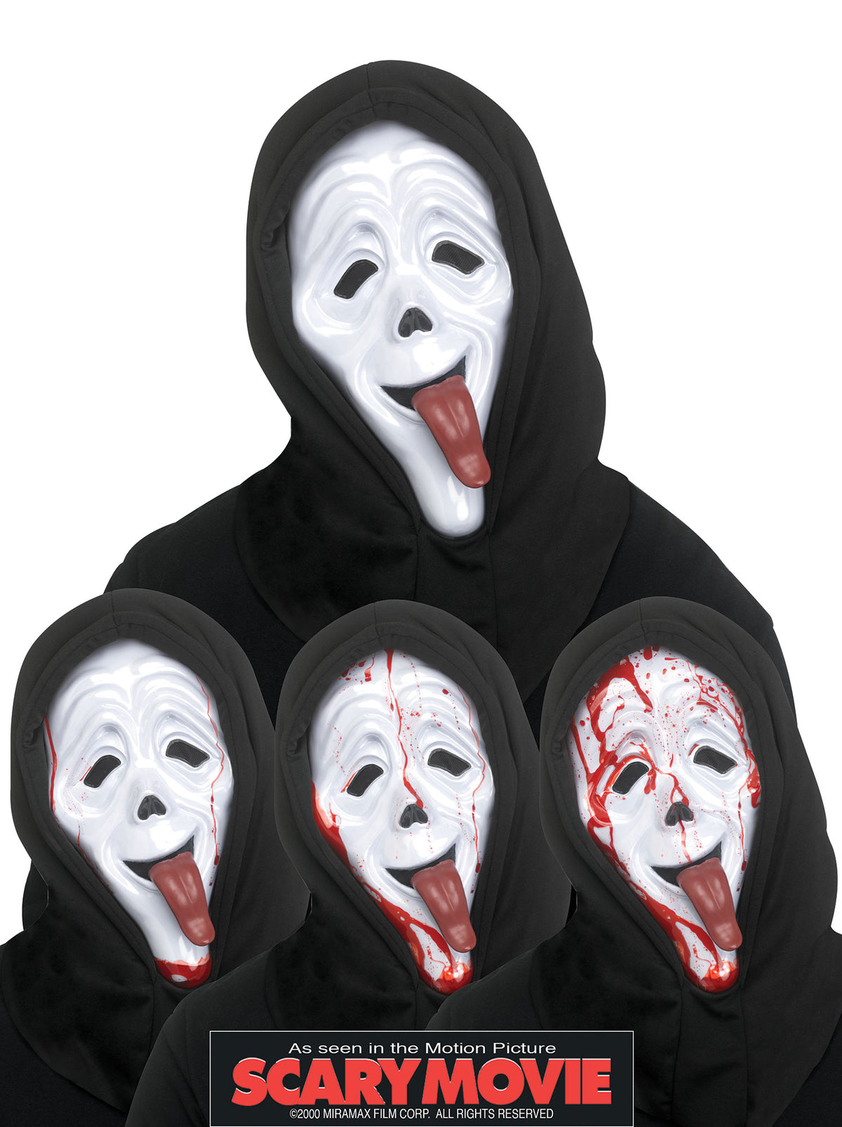 Bleeding Wassup! Scary Movie (1) Mask