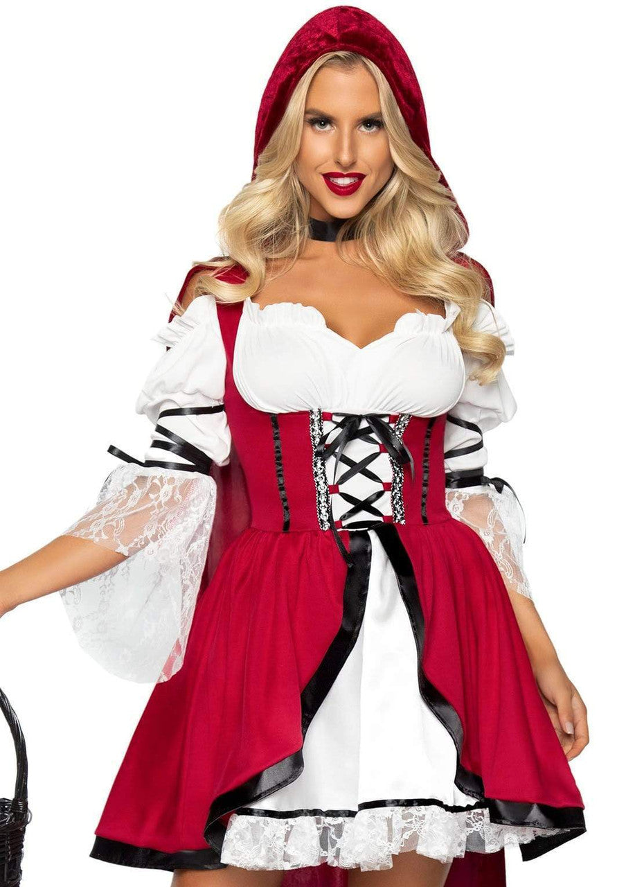 Storybook Red Riding Hood Costume MED/LRG