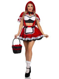 Flirty Miss Red Riding Hood Costume (LARGE)